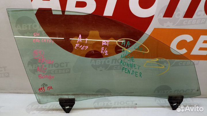 Стекло двери переднее правое Audi A4 B7 AUK 2006