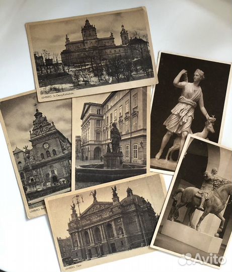 Антикварные открытки