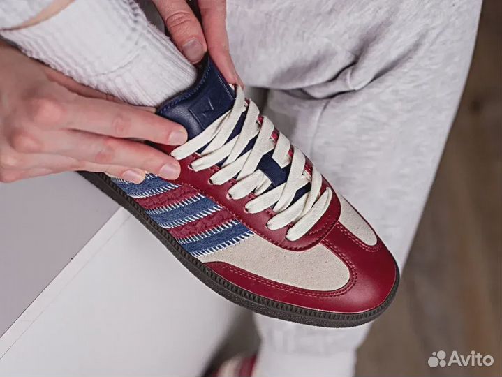 Notitle x adidas Samba Red