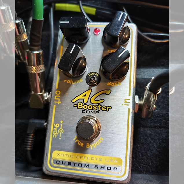 Xotic booster ac custom shop