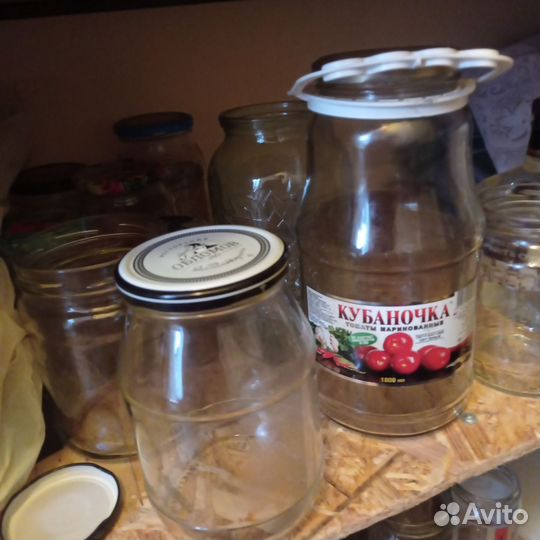 Банки стеклянные от 450 мл до 3 л