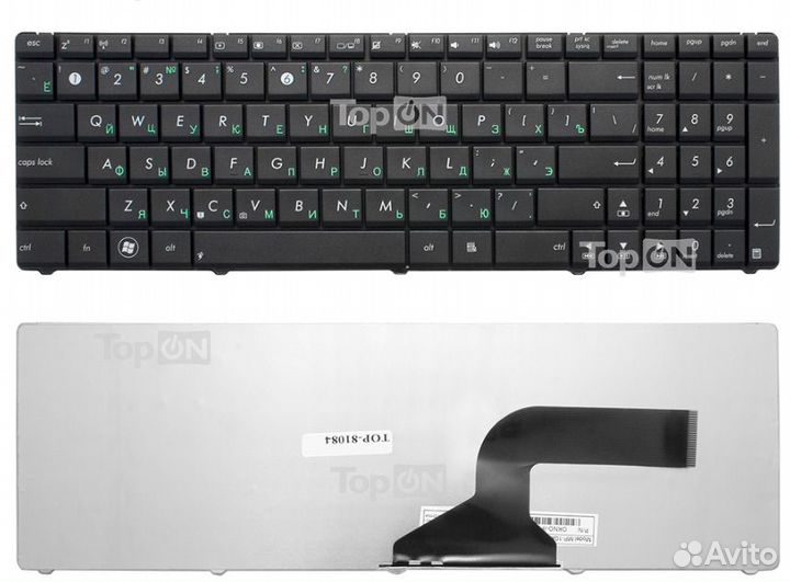 Клавиатура для ноутбука Asus K52, K53, A52, A53