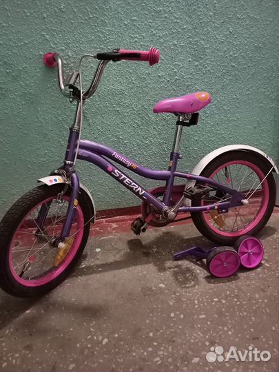 Велосипед для девочки 5-7 лет