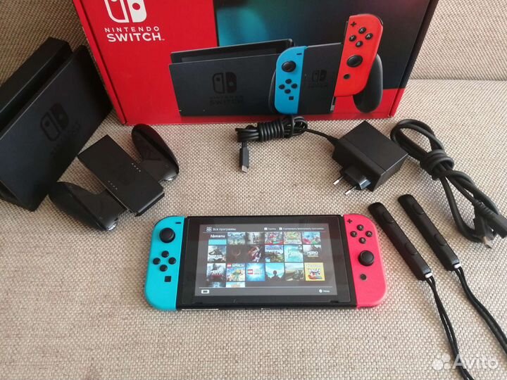 Чип) Nintendo Switch rev.2