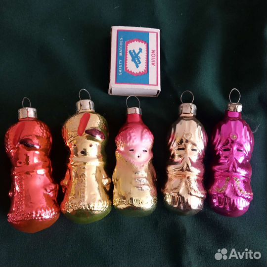 Елочные игрушки СССР