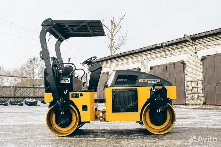 Дорожный каток Runmax DRC204E, 2023
