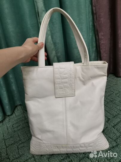 Сумочка белая б/у