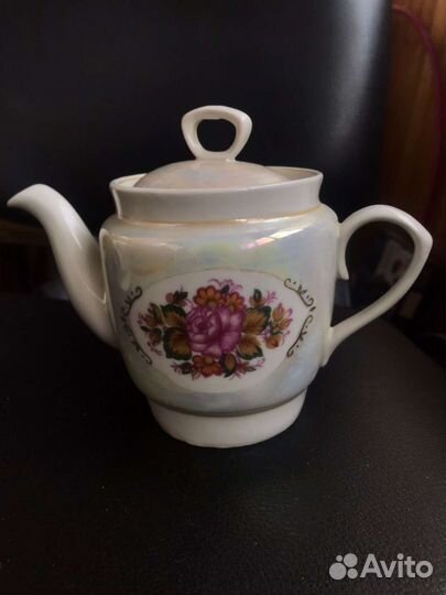 Сахарница, чайник + кружечка