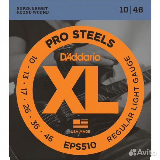 Струны для электрогитары D'Addario EPS510