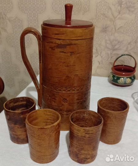 Посуда из бересты СССР