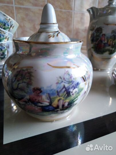 Дулевский фарфор,сервиз кофейный