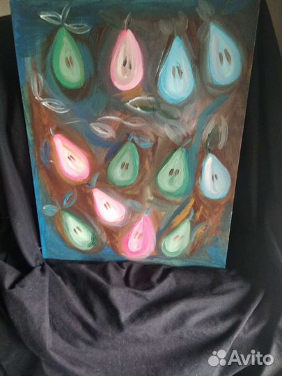 Картина маслом на холсте большая