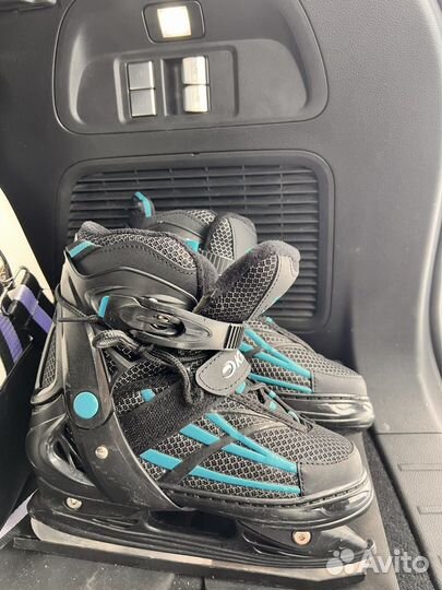 Коньки раздвижные 35 38