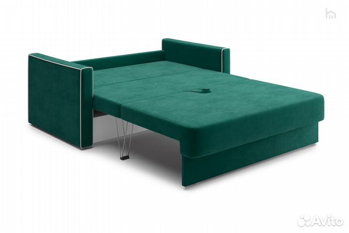 Диван прямой двухместный Нуар