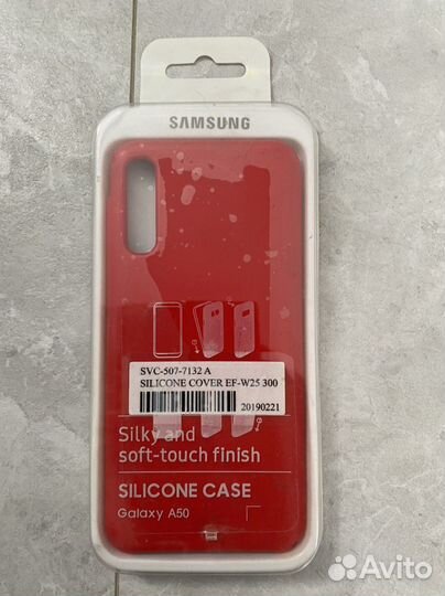 Чехол силиконовый samsung galaxy a50
