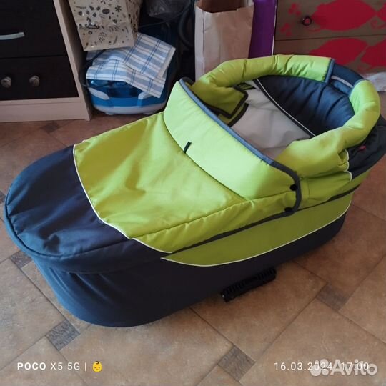 Люлька от коляски для новорожденных без шасси