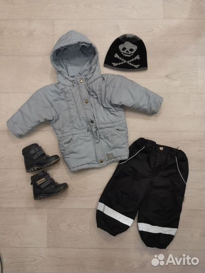 Вещи пакетом на мальчика 74