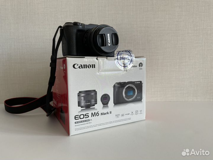 Фотоаппарат canon EOS M6 Mark ll