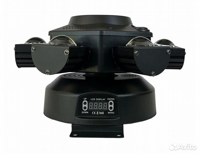 Моторизированная световая голова светомузыка