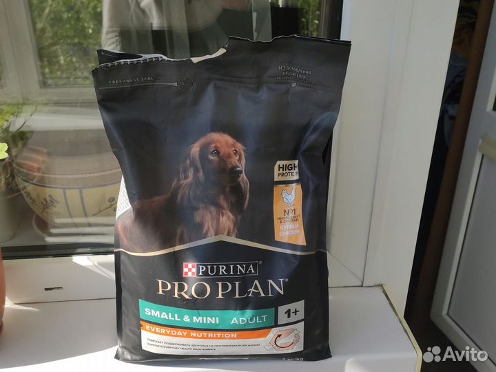 Корм для собак purina pro plan small & mini adult