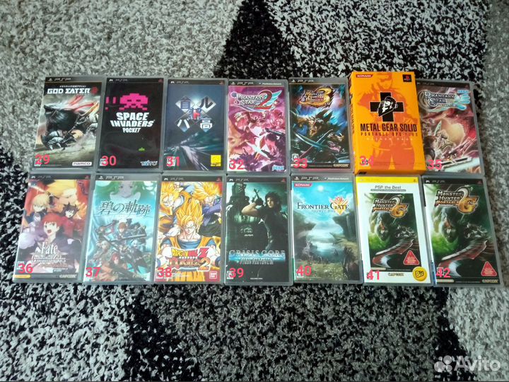 Большая коллекция редких игр и лимиток для PSP