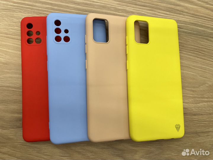 Чехол силиконовый на Samsung A51