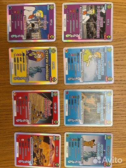 Карточки скуби ду великие тайны мира