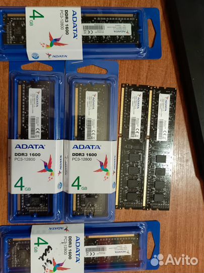 Оперативная память DDR-3 4 и 8 Gb на компьютер