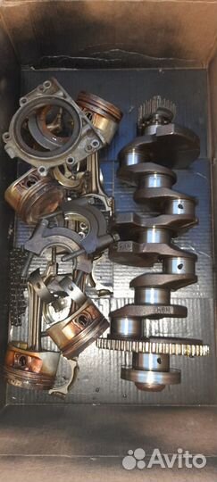 Коленвал с поршнями двигатель акл 1.6 шкода тур
