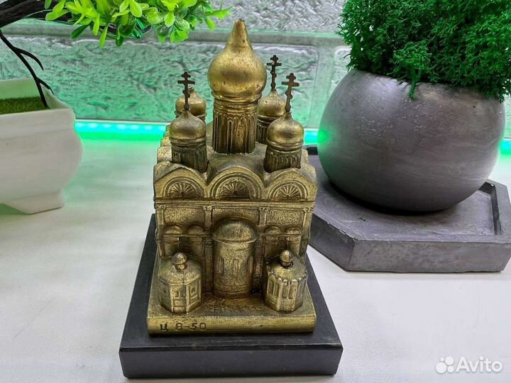 П.6030 Бронзовая скульптура Архангельский Собор