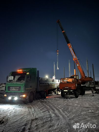 Услуги длинномера, грузоперевозки, шаланда