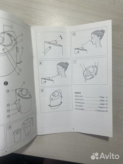 Распариватель для лица Вапоризатор ионизатор