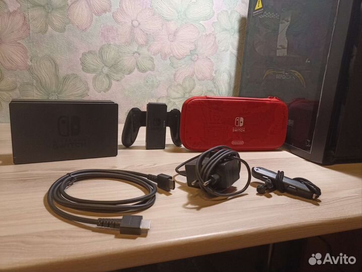 Nintendo switch прошитая + игры