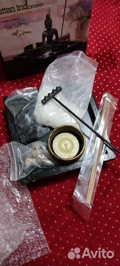 Сад дзен Будда с аромапалочками