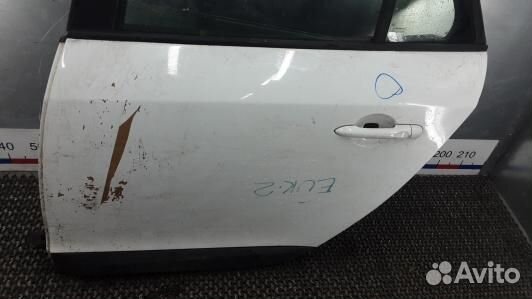 Дверь задняя левая renault megane 3 (EUK02FG01)