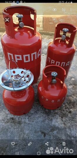 Газовый баллон новый