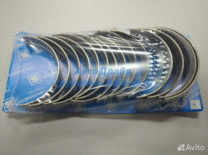 Вкладыши коренные DAF мотор WS на 6 цил