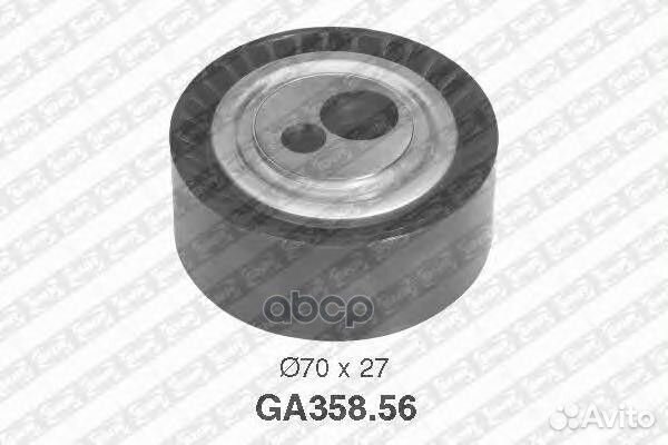 GA358.56 ролик обводной ремня генератора Citro