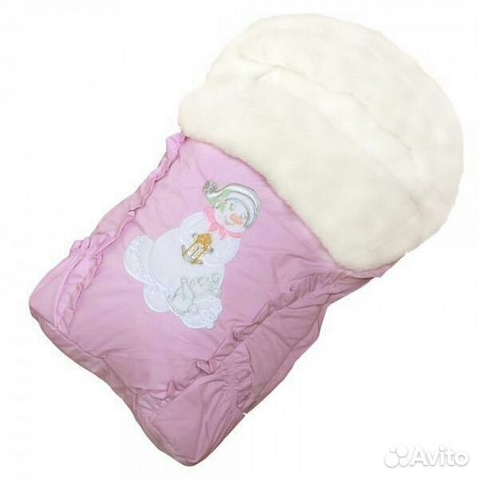 Конверт меховой зимний новый