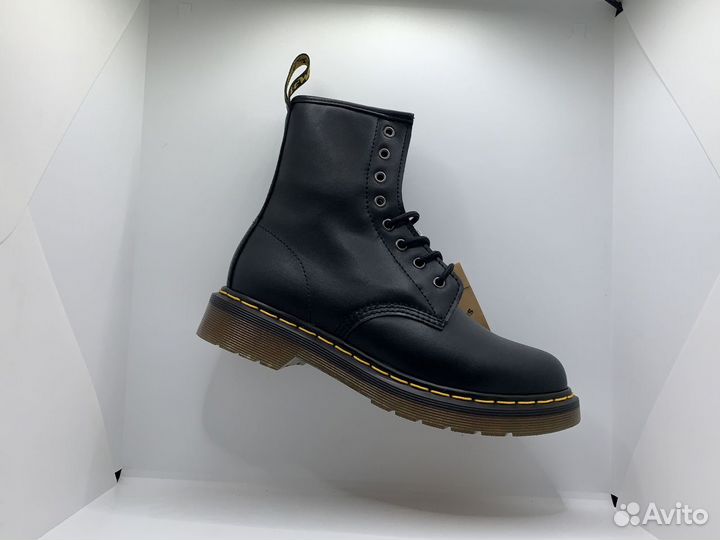 Зимние ботинки dr martens 1460 с мехом