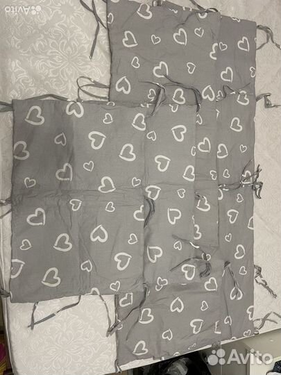 Бортики в детскую кроватку бу