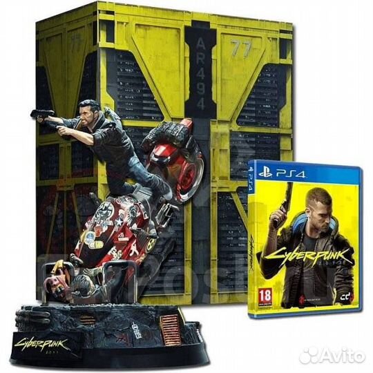 Cyberpunk 2077 ps4 Коллекционное издание