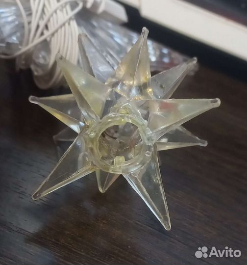 Звезда от электрогирлянды СССР