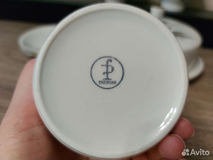 Остатки чайного сервиза из гдр чайная роза