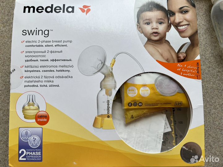 Молокоотсос medela swing электрический