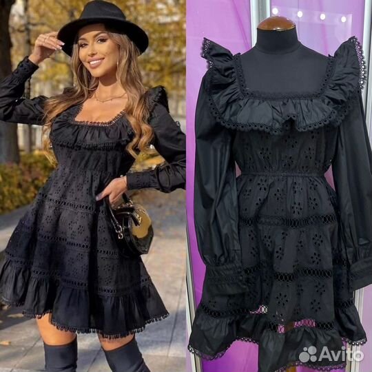 Платье zimmerman из чистого хлопка