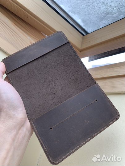 Обложка на паспорт натуральная кожа