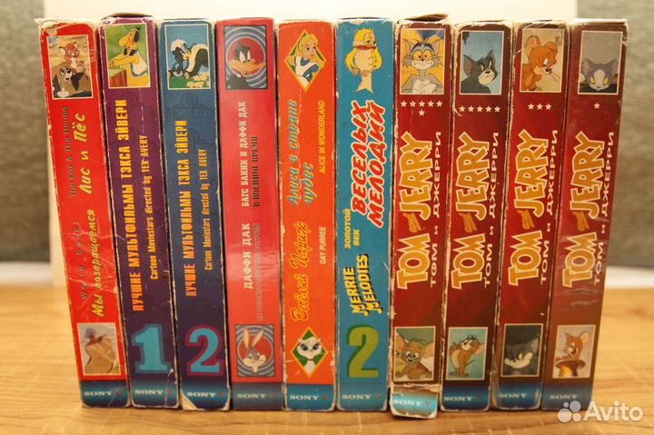 Видеокассеты из 90-х. Редкие