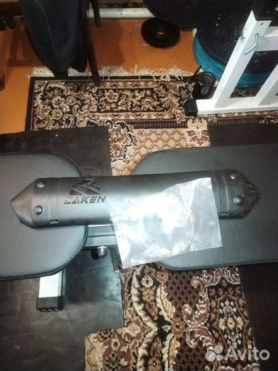 Защита глушителя для эндуро мотоцыкла