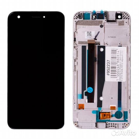 Дисплей в сборе с тачскрином ZTE Blade A512 чёрный